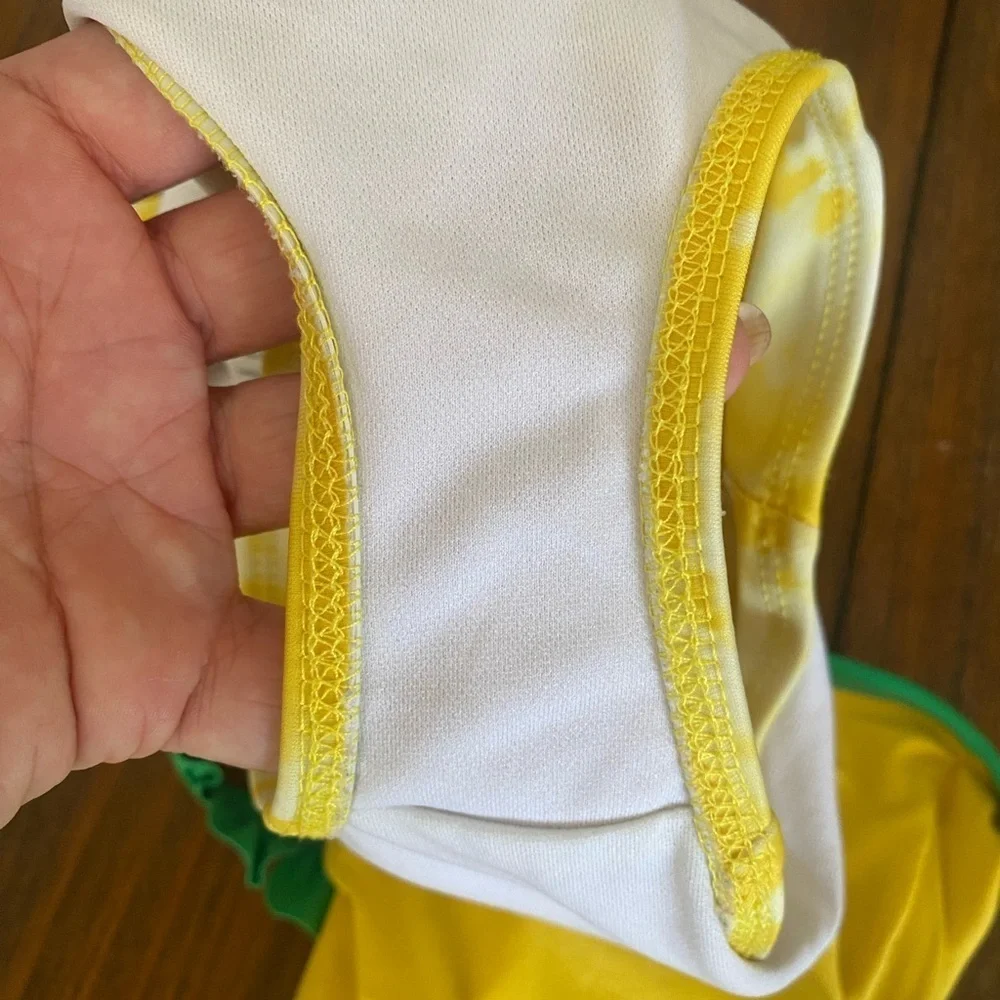 Swimsuits, Lot of Two, Toddler Girl's Yellow size 12-18 Months Beach Vacation